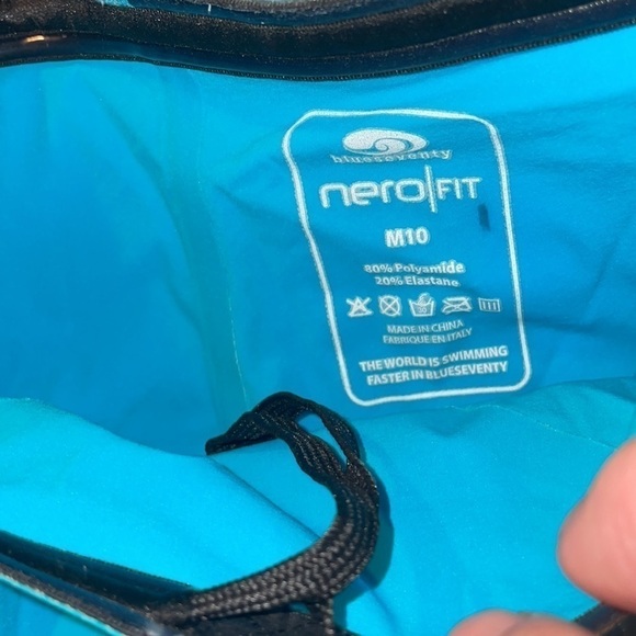 Blue Seventy Teal Nerofit Competition Swim Wetsuit Jammers - Picture 2 of 5